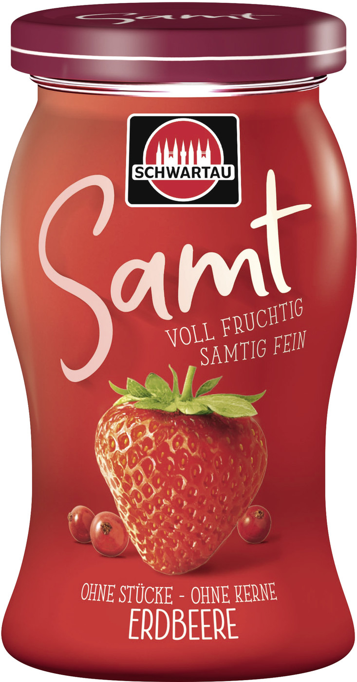 Schwartau Samt Erdbeere 270G