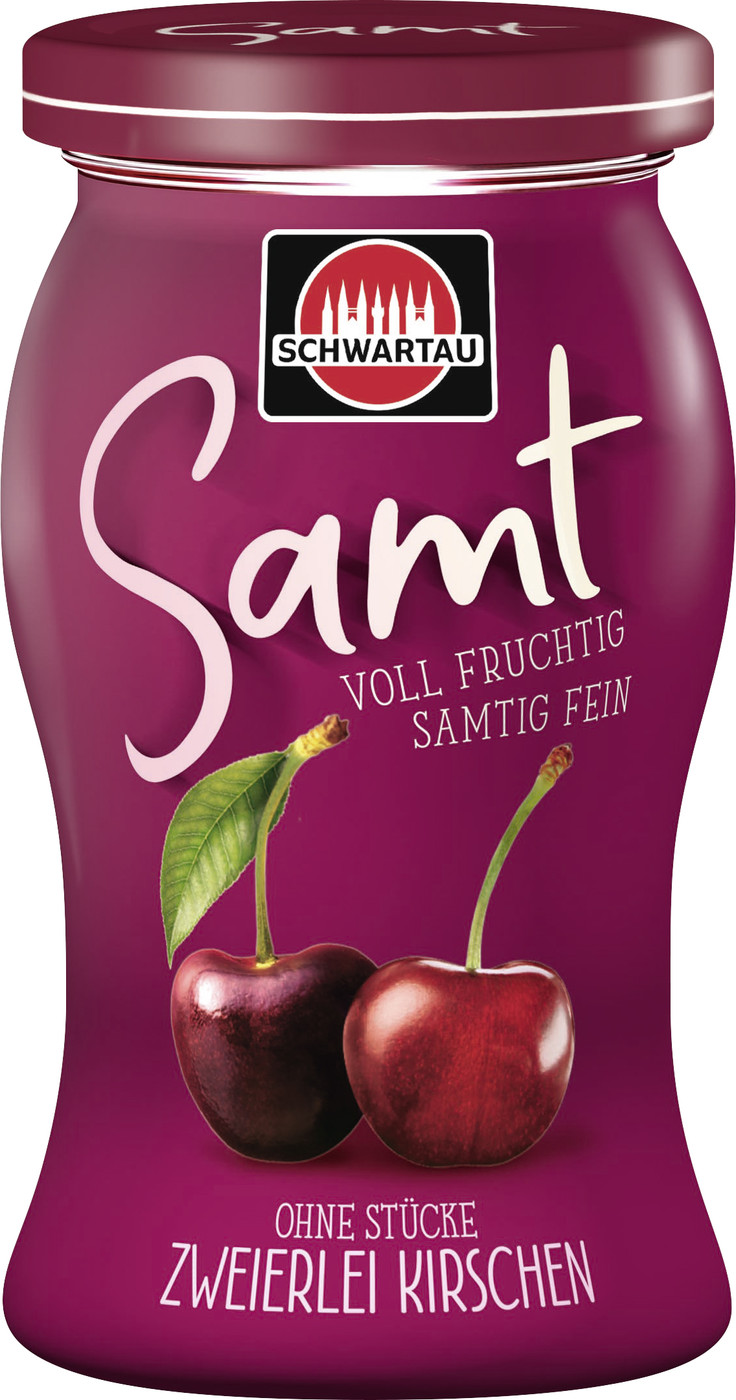 Schwartau Samt Zweierlei Kirschen 270G Schwartau Samt Zweierlei Kirschen 270G