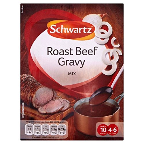 Schwartz Roast Beef Gravy Mix (27g) - Packung mit 6 von Schwartz