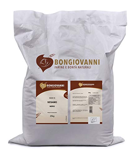 Schwarzer Sesam Samen 25 kg Schwarzer Sesam Samen 25 kg von Bongiovanni Bontà Naturali