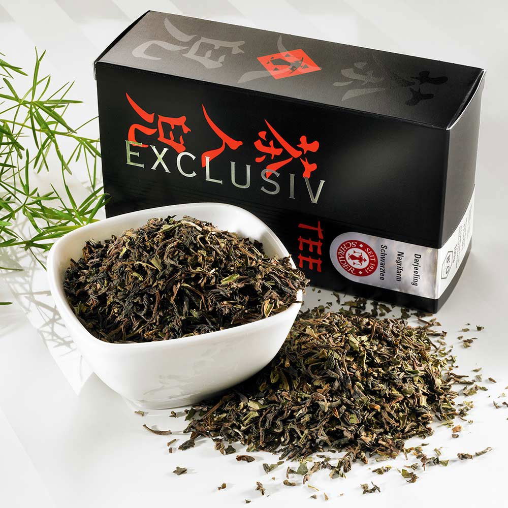 Schrader Schwarzer Tee Darjeeling First Flush Nagrifarm FTGFOP1 Bio Schrader Schwarzer Tee Darjeeling First Flush Nagrifarm FTGFOP1 Bio von Schrader