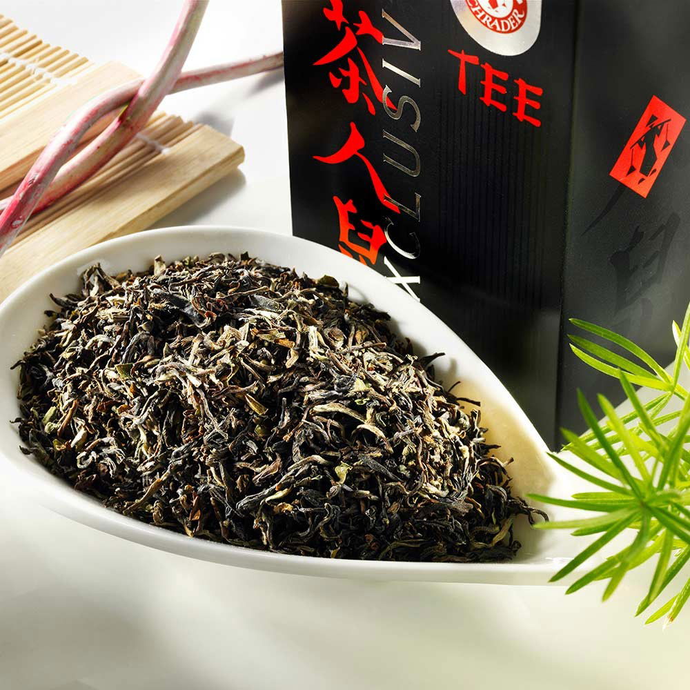 Schrader Schwarzer Tee Darjeeling Second Flush Selimbong FTGFOP1 Bio Schrader Schwarzer Tee Darjeeling Second Flush Selimbong FTGFOP1 Bio von Schrader