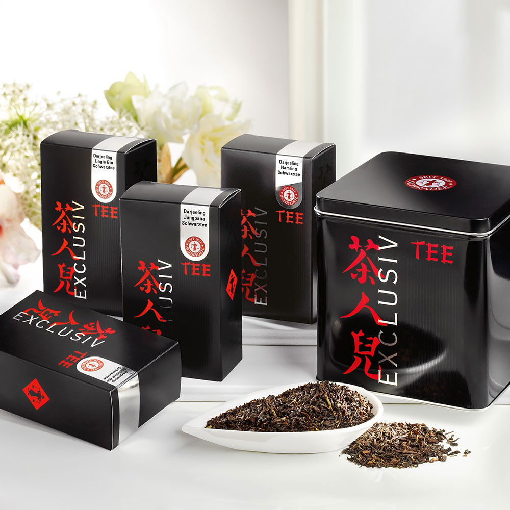Schrader Schwarzer Tee Darjeeling Second Flush-Sortiment Schrader Schwarzer Tee Darjeeling Second Flush-Sortiment von Schrader