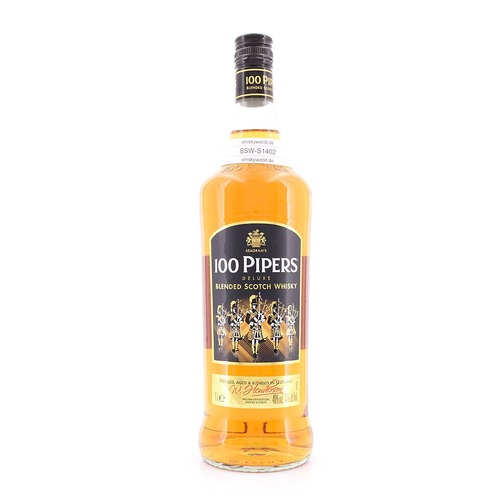 Seagram's 100 Pipers Literflasche 1 L/ 40.0% vol Seagram's 100 Pipers Literflasche 1 L/ 40.0% vol