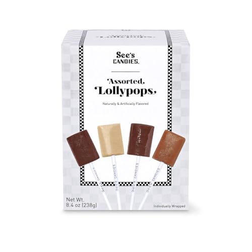 See's Candies 8.4 oz. Small Lollypop Box
