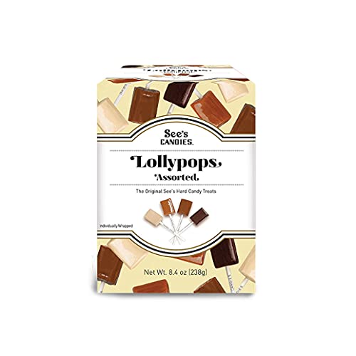 See's Candies 8.4 oz. Small Lollypop Box by Sees Candies, Inc. [Foods]
