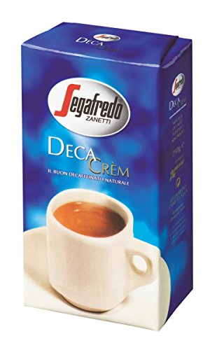 Segafredo-Deca Crem Decaffeinted Gemahlener kaffee 250g
