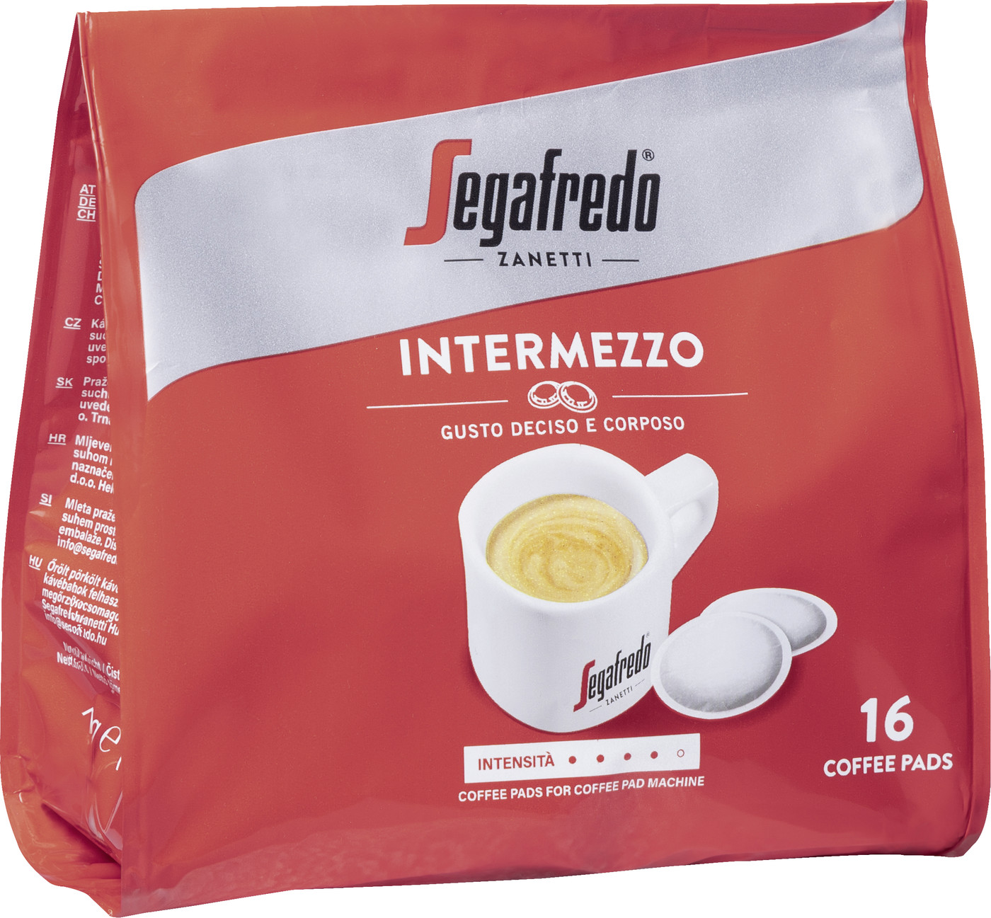 Segafredo Intermezzo Kaffeepads 16ST 111G Segafredo Intermezzo Kaffeepads 16ST 111G