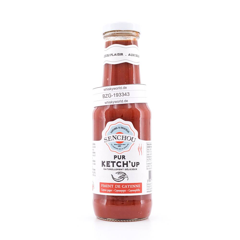 Senchou Pur Ketch`up Piment De Cayenne Roter 360 g Senchou Pur Ketch`up Piment De Cayenne Roter 360 g