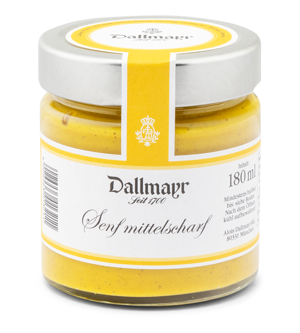 Senf mittelscharf Senf mittelscharf von Alois Dallmayr KG