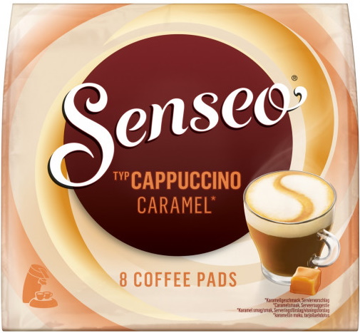 Senseo Kaffeepads Cappuccino Caramel 8ST 92G