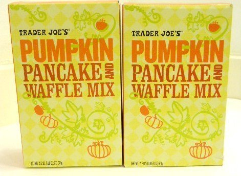 Set of Two Trader Joe's Spiced Pumpkin Pancake & Waffle Mix You Will Love the Delicious Blend of Pumpkin,cinnamon,ginger & Nutmeg ,You Will Love It !!! by Trader Joe's Set of Two Trader Joe's Spiced Pumpkin Pancake & Waffle Mix You Will Love the Delicious Blend of Pumpkin,cinnamon,ginger & Nutmeg ,You Will Love It !!! by Trader Joe's