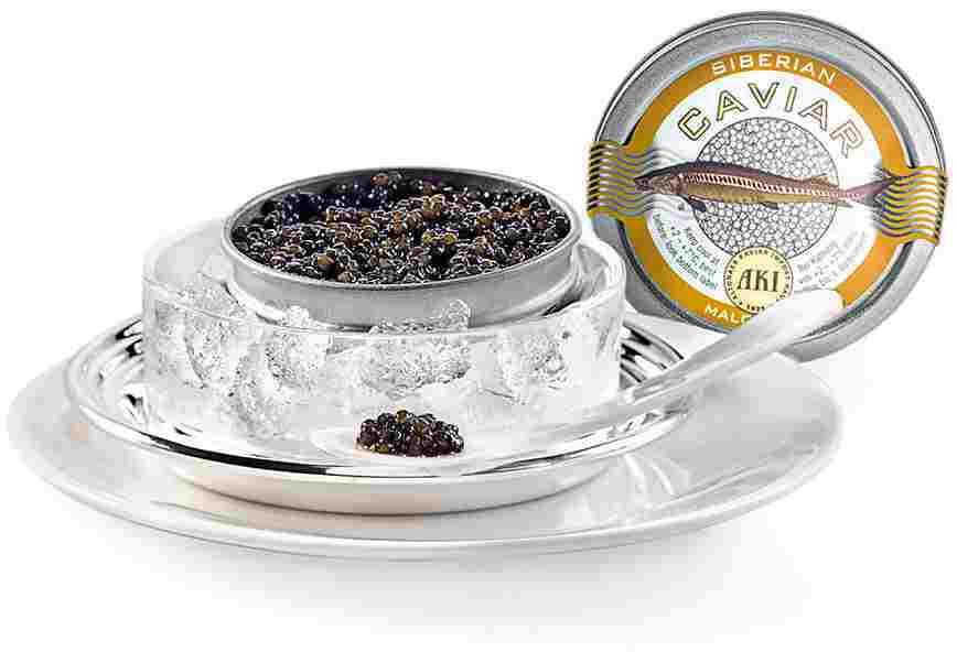Siberian Malossol Caviar von Altonaer Kaviar Import Haus