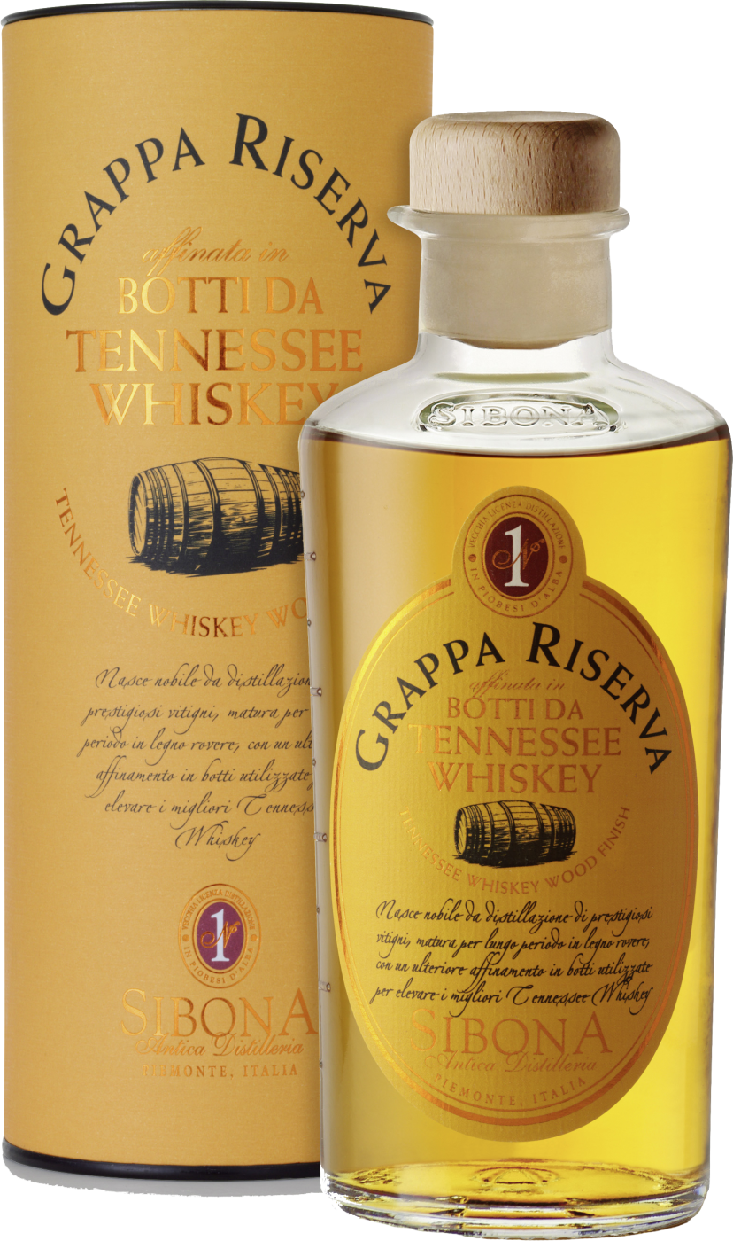 Sibona Grappa Riserva Botti da Tenessee Whiskey Sibona Grappa Riserva Botti da Tenessee Whiskey
