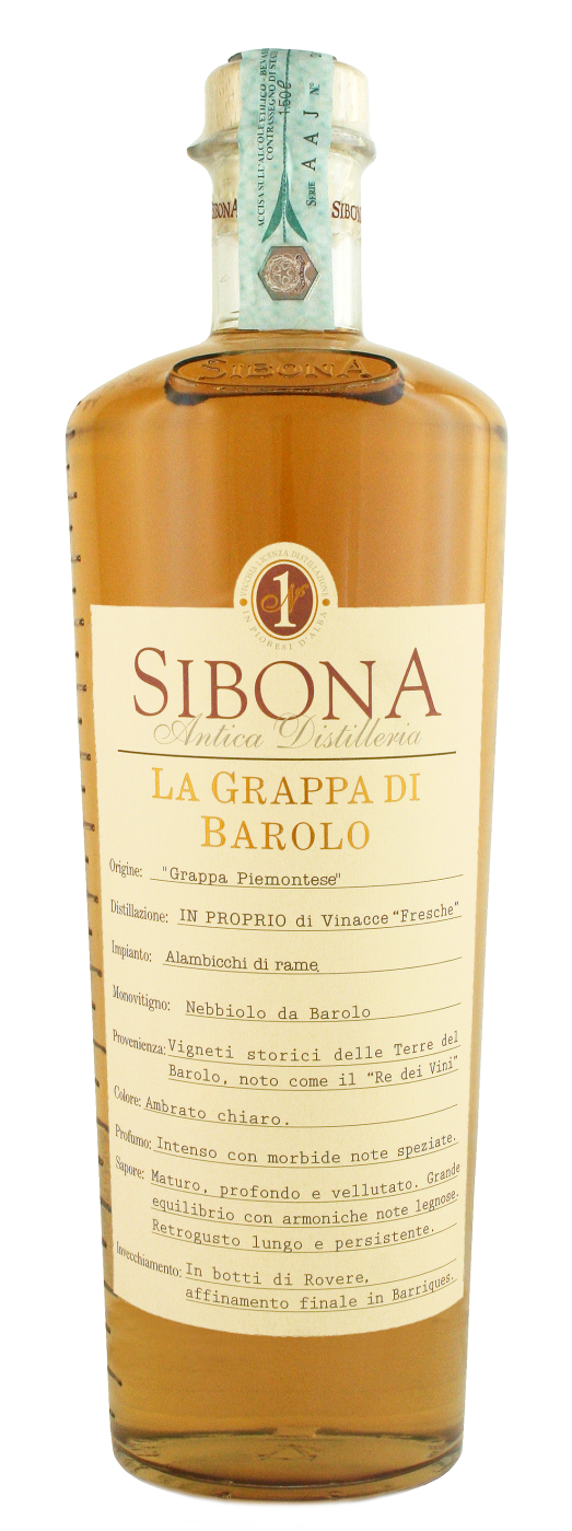 Sibona Grappa di Barolo - Magnumflasche Sibona Grappa di Barolo - Magnumflasche