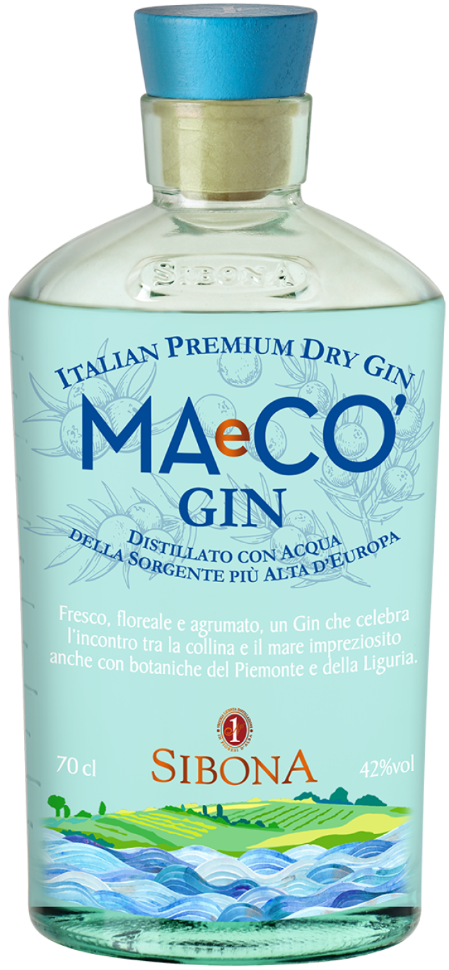 Sibona MAeCO Italian Premium Dry Gin Sibona MAeCO Italian Premium Dry Gin