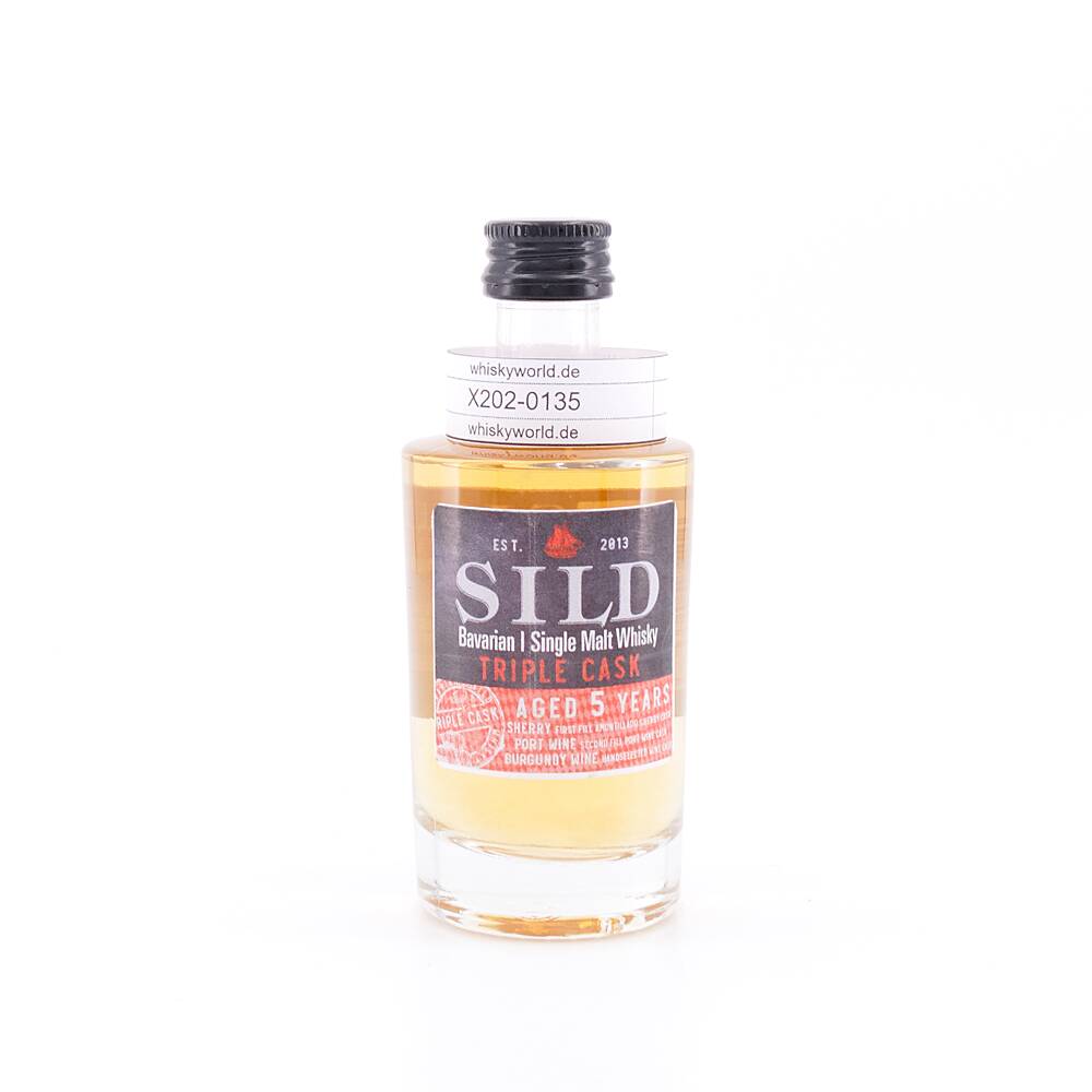 Sild Bavarian Single Malt Whisky Triple Cask 5 0,050 L/ 44.0% vol Sild Bavarian Single Malt Whisky Triple Cask 5 0,050 L/ 44.0% vol