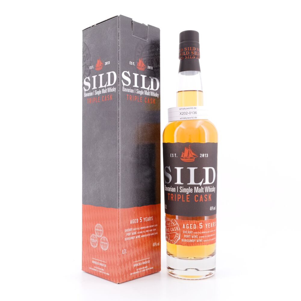 Sild Bavarian Single Malt Whisky Triple Cask 5 Jahre 0,70 L/ 44.0% vol