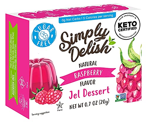 Simply Delish - Jel Dessert Raspberry - 0.7 oz.