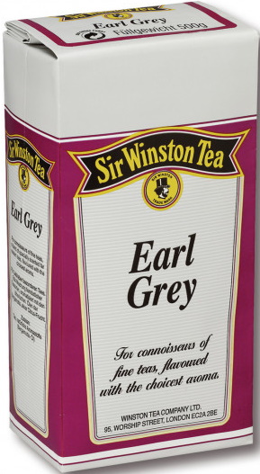 Sir Winston Tea Earl Grey aromatisierter Tee lose 500G