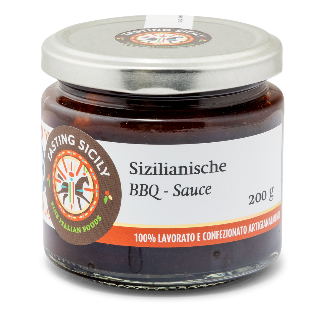 Sizilianische BBQ Sauce von Gusta La Sicilia Srl.