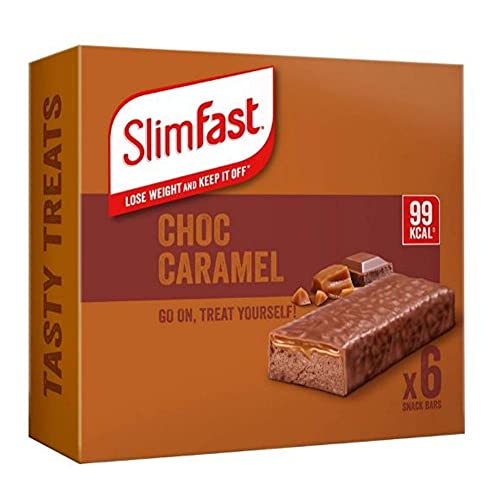SlimFast Schokolade caramel behandelt 6 x 26 g von SlimFast