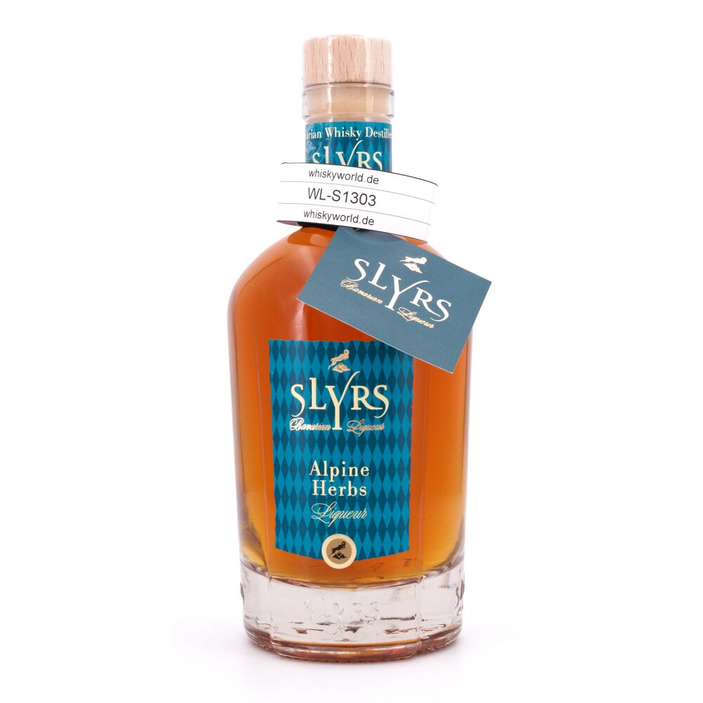Slyrs Alpine Herbs Likör halbe Flasche 0,350 L/ 30.0% vol