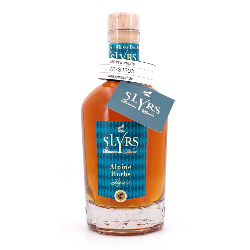 Slyrs Alpine Herbs Likör halbe Flasche 0,350 L/ 30.0% vol Slyrs Alpine Herbs Likör halbe Flasche 0,350 L/ 30.0% vol
