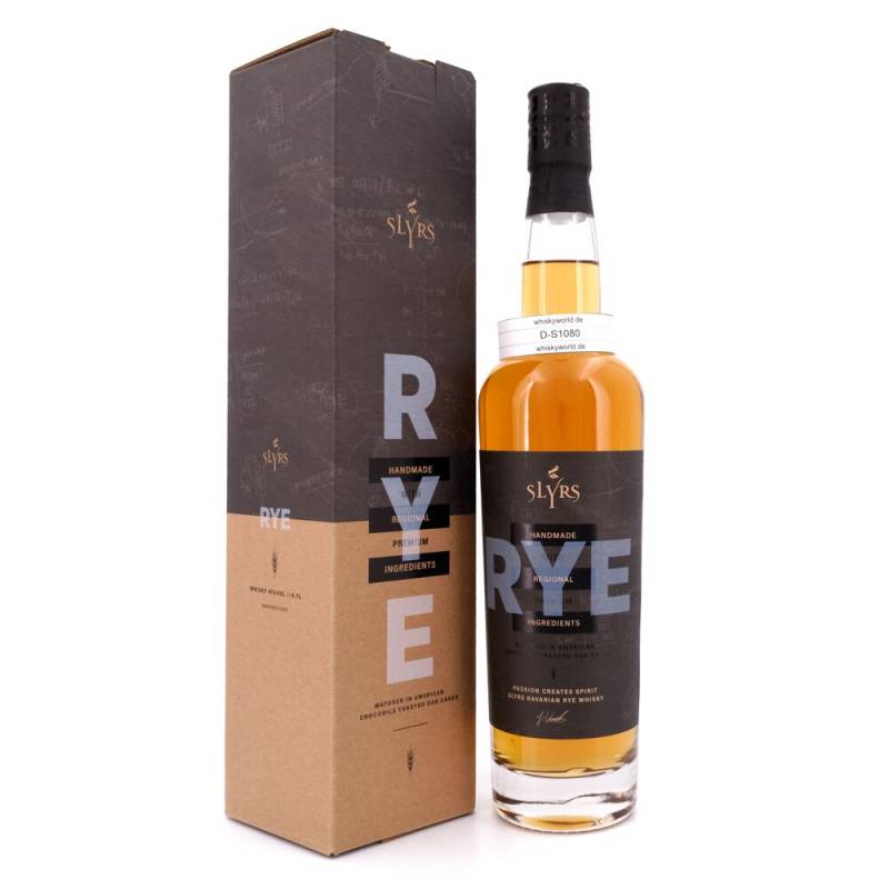 Slyrs Bavarian RYE Whisky 0,70 L/ 41.0% vol