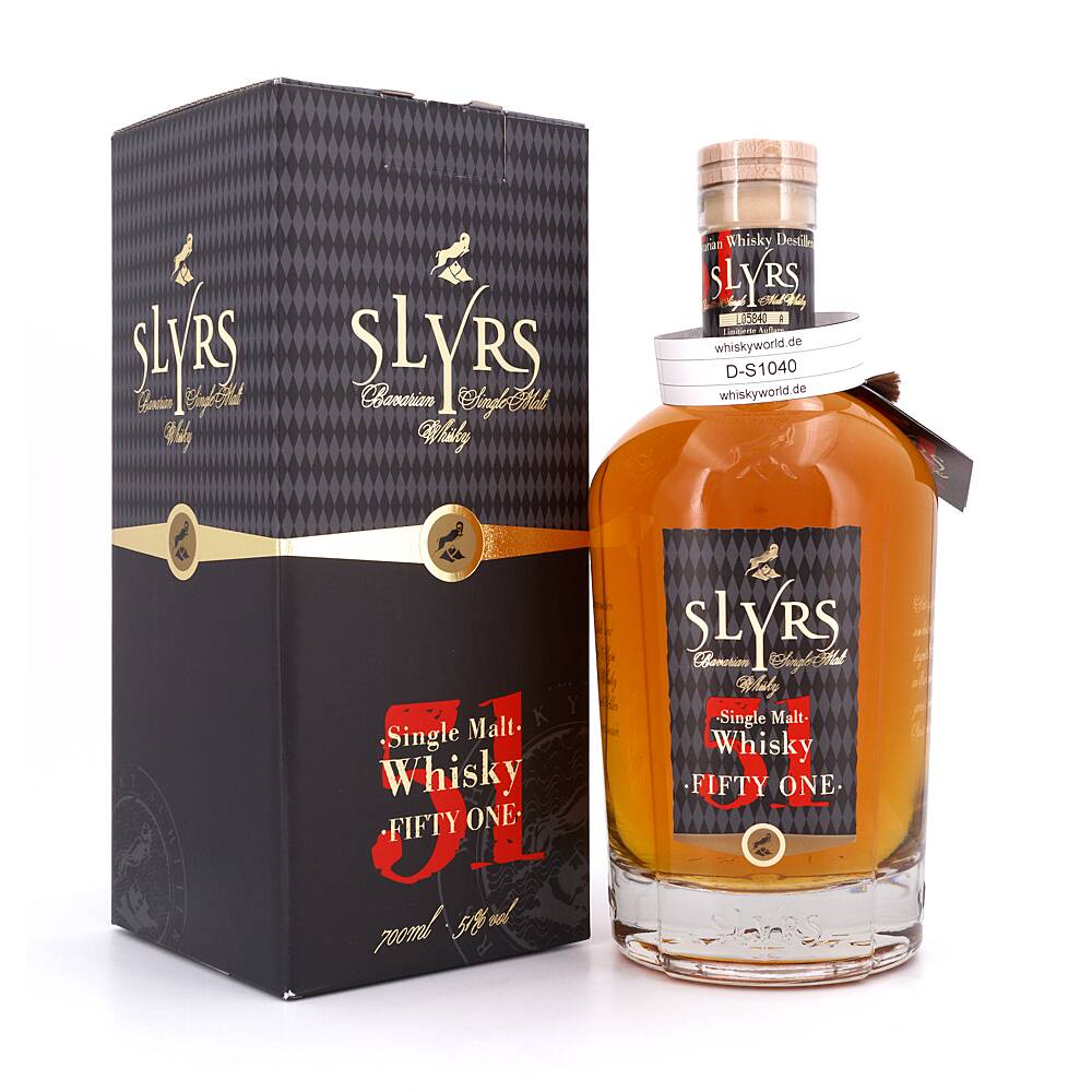 Slyrs FIFTY ONE 0,70 L/ 51.0% vol Slyrs FIFTY ONE 0,70 L/ 51.0% vol