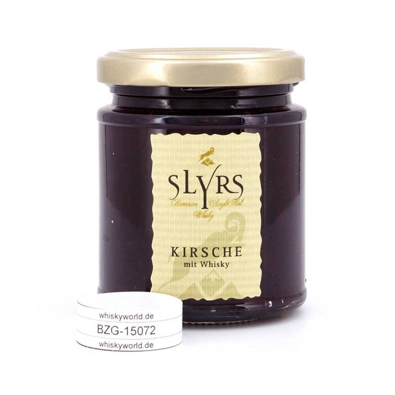 Slyrs Fruchtaufstrich Kirsche mit Whisky 225 g/ 2.0% vol