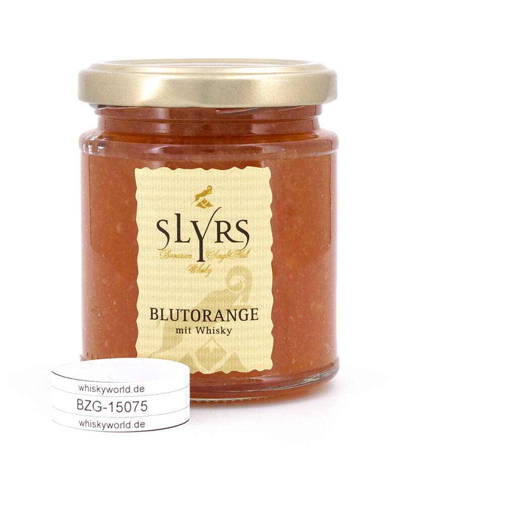 Slyrs Marmelade Blutorange mit Whisky 225 g/ 4.0% vol