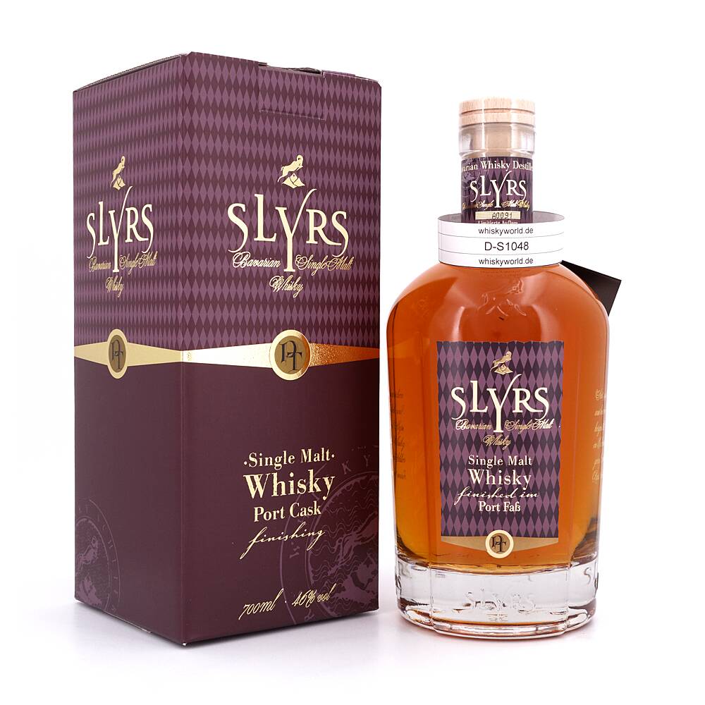 Slyrs Port Fass finish 0,70 L/ 46.0% vol Slyrs Port Fass finish 0,70 L/ 46.0% vol