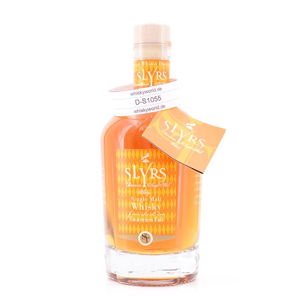 Slyrs Sauternes Cask finish 0,350 L/ 46.0% vol Slyrs Sauternes Cask finish 0,350 L/ 46.0% vol
