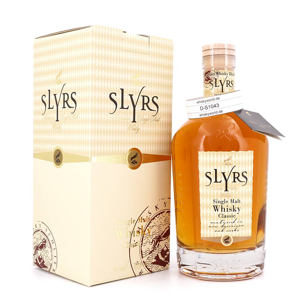 Slyrs Single Malt Whisky 0,70 L/ 43.0% vol Slyrs Single Malt Whisky 0,70 L/ 43.0% vol