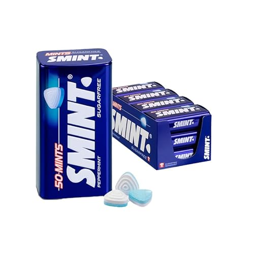 Smint | XL Tin Peppermint | 12 stuks | Omdoos 12x Smint | XL Tin Peppermint | 12 stuks | Omdoos 12x