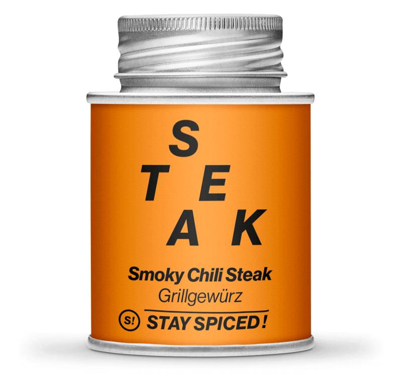 Smoky Chili Steak Grillgewürz, 170ml Schraubdose