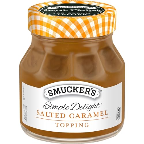 Smucker's Simple Delight Topping Salted Caramel 11.5oz Smucker's Simple Delight Topping Salted Caramel 11.5oz