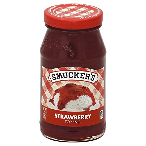 Smucker's Strawberry Spoonable Ice Cream Topping, 325 ml Smucker's Strawberry Spoonable Ice Cream Topping, 325 ml