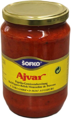 Sofko Ajvar scharf 720ml Sofko Ajvar scharf 720ml von Sofko