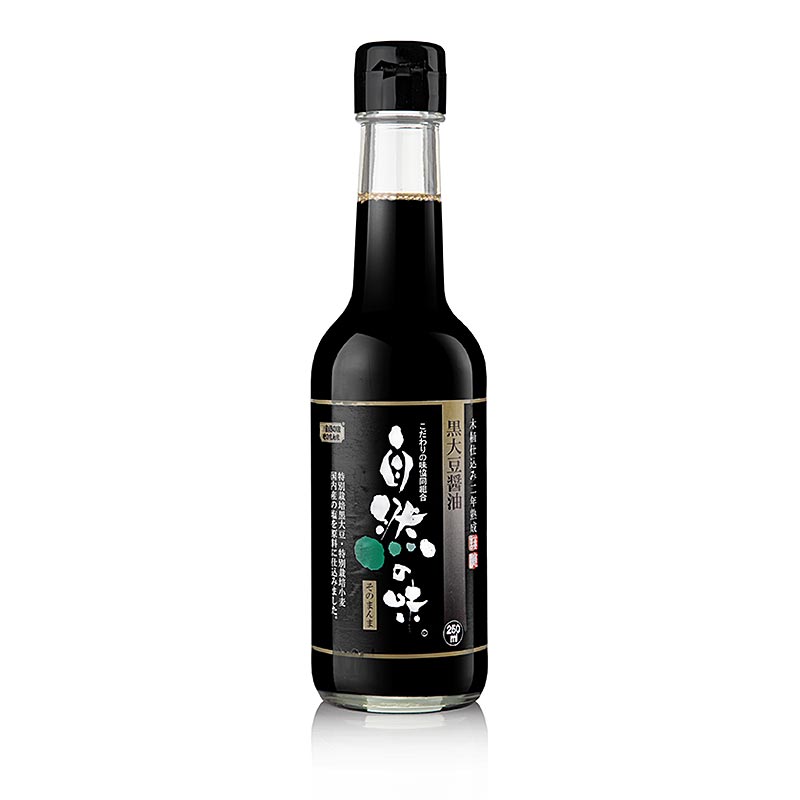 Soja-Sauce - dunkel, aus Schwarze Sojabohnen, Morita Shoyu, 250 ml