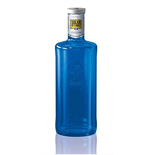 Solan de Cabras - natürliches Mineralwasser, still - 1l Glasflasche