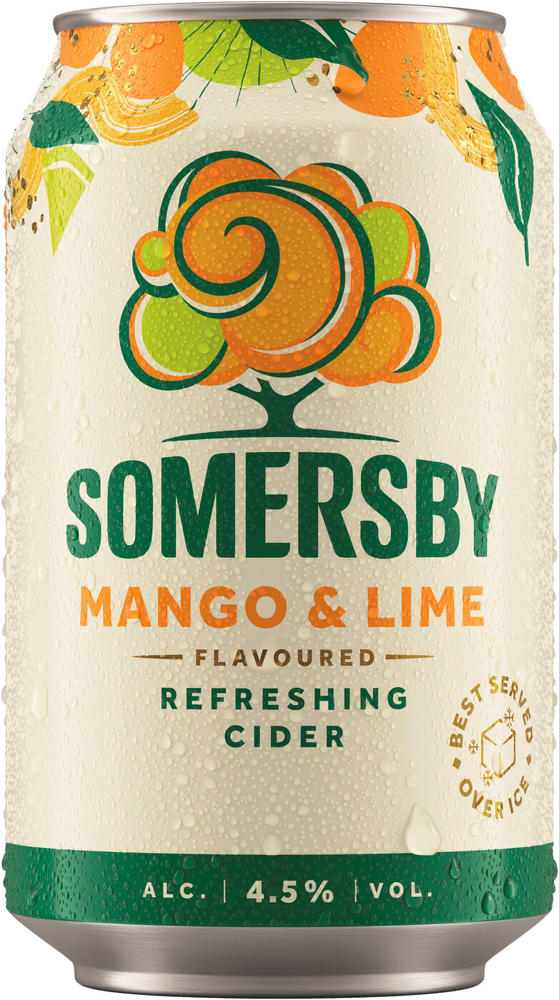 Somersby Cider Mango & Lime 0,33L Somersby Cider Mango & Lime 0,33L