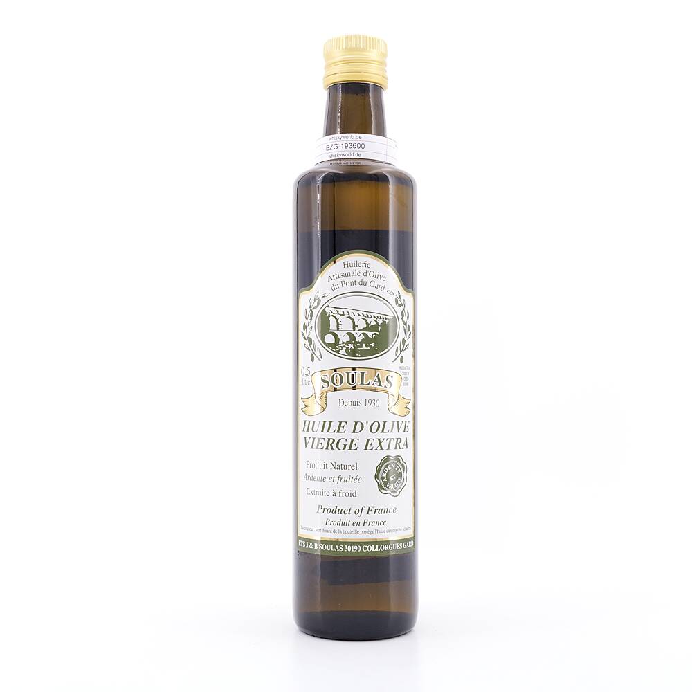 Soulas Olivenöl Huile D´Olive Extra Vergine 0,50 L Soulas Olivenöl Huile D´Olive Extra Vergine 0,50 L