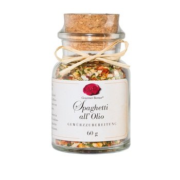 Spaghetti all Olio im 60 g Korkenglas von KDJMDL