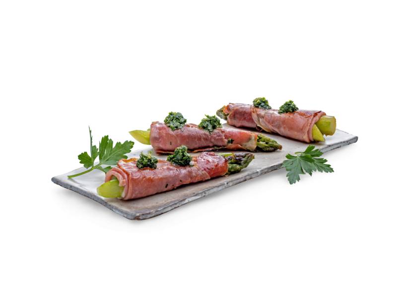 Spargel, Parmaschinken von Alois Dallmayr KG