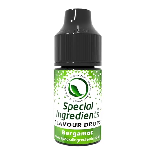 Bergamotte Flavour Drop 30 ml hochkonzentriertes vielseitiges Lebensmittelaroma – vegan, gentechnikfrei, glutenfrei Bergamotte Flavour Drop 30 ml hochkonzentriertes vielseitiges Lebensmittelaroma – vegan, gentechnikfrei, glutenfrei von Special Ingredients