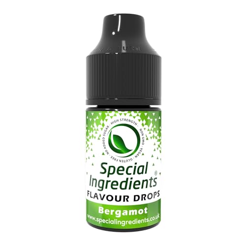 Special Ingredients Bergamotte-Aromastropfen, 30 ml, hochkonzentriert, vielseitiges Aroma von Special Ingredients