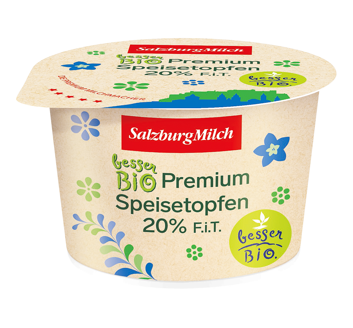Speisetopfen halbfett 20% Bio Speisetopfen halbfett 20% Bio von SalzburgMilch GmbH