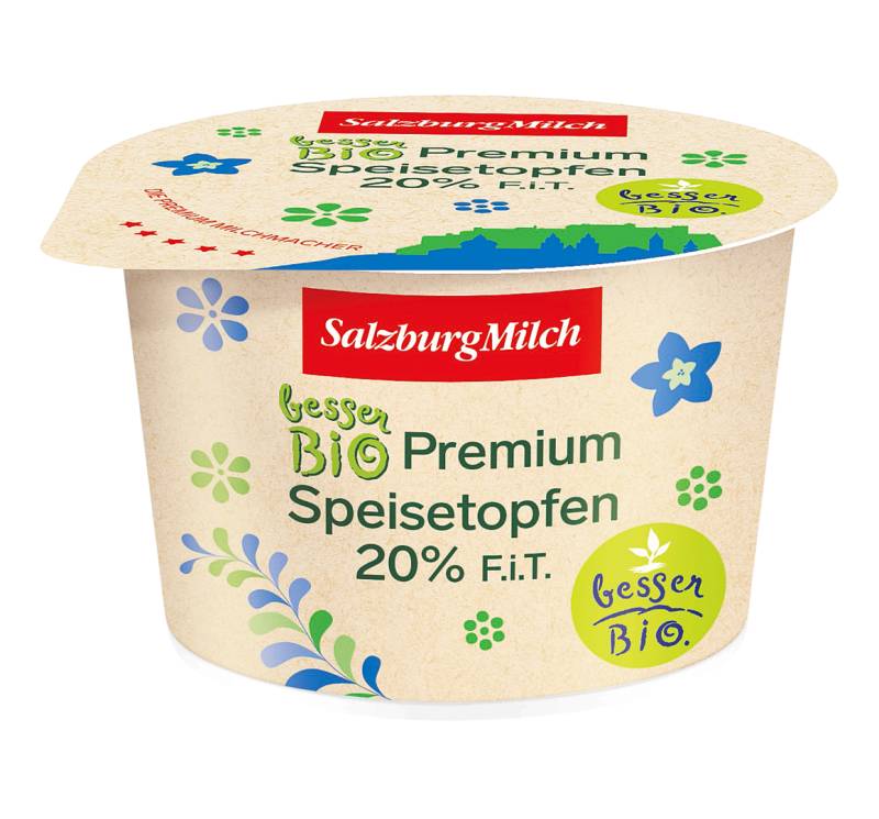 Speisetopfen halbfett 20% Bio von SalzburgMilch GmbH